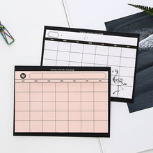 Load image into Gallery viewer, Summer Flamingo Monthly Paper Pad 30 Sheets