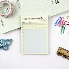 Load image into Gallery viewer, 60 Sheets Bird Pattern Memo Pad