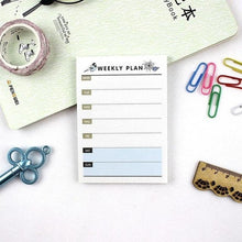 Load image into Gallery viewer, 60 Sheets Bird Pattern Memo Pad