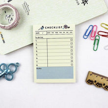 Load image into Gallery viewer, 60 Sheets Bird Pattern Memo Pad