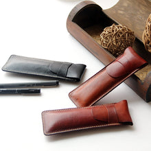 Load image into Gallery viewer, Genuine LeatherPen Bag