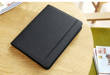 Load image into Gallery viewer, Multifunctional Zipper Leather Business Manger Bag