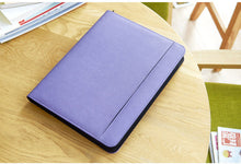 Load image into Gallery viewer, Multifunctional Zipper Leather Business Manger Bag